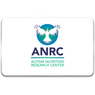 A white ANRC gift card with the words "ANRC Autism Research Center".
