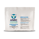 ANRC Essentials Plus Powder – white resealable pouch with Autism Nutrition Research Center logo and supplement name on front.