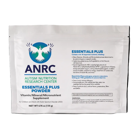 Asperger's Research-Backed Multivitamins by ANRC – Autism Nutrition ...